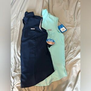 Two women’s xl sleeveless Columbia tamiami button down NWT